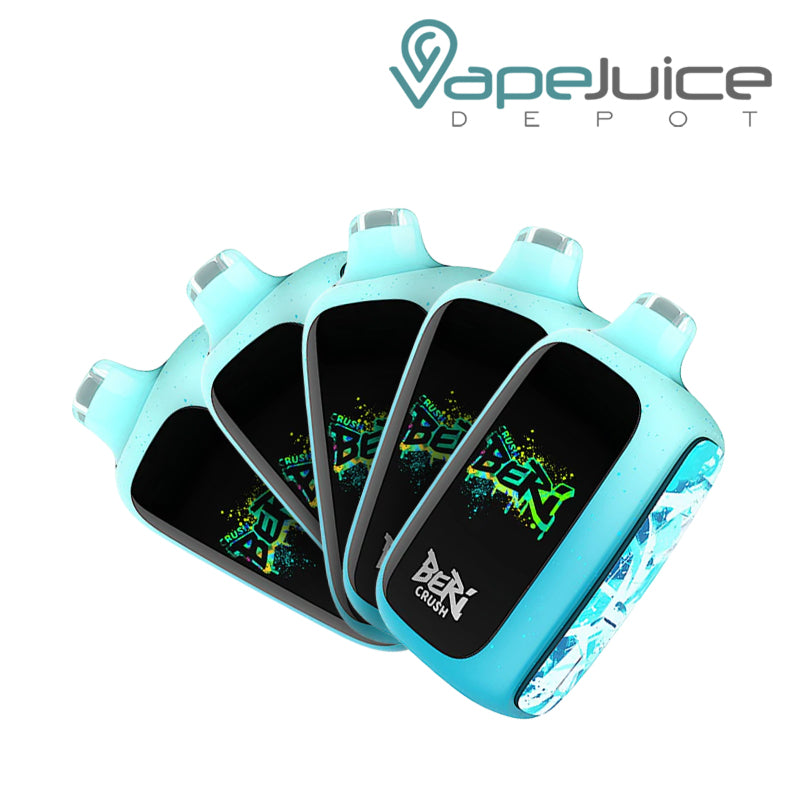 Beri Crush 50K 5 Pack Bundle Blue Sour - Vape Juice Depot