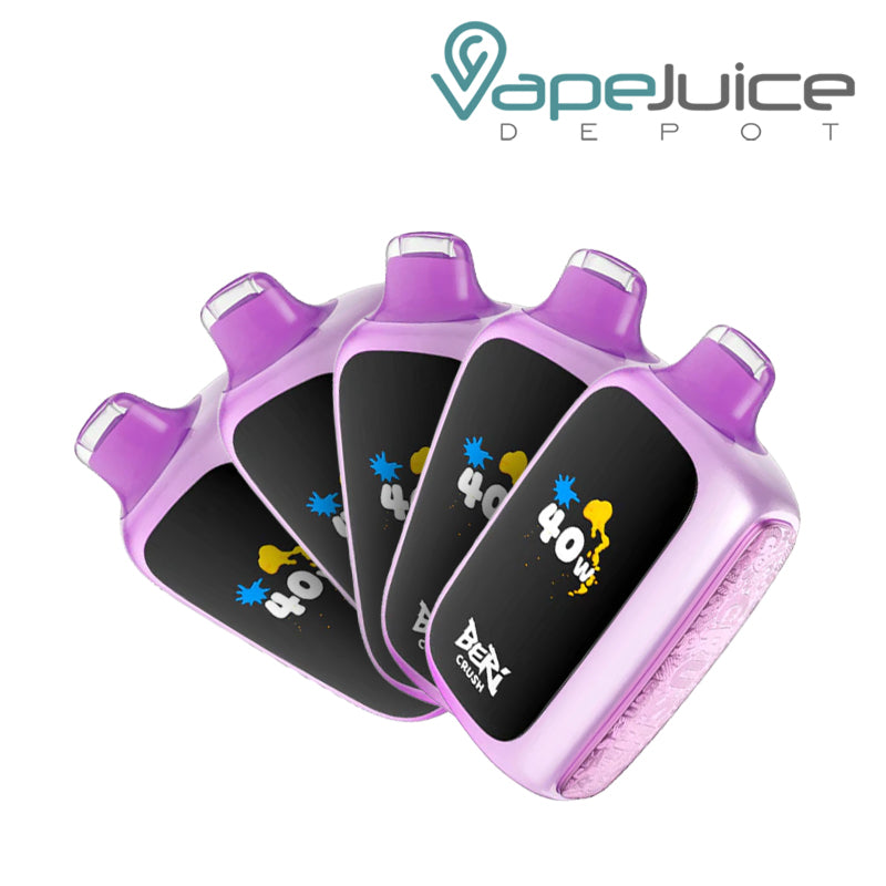 Beri Crush 50K 5 Pack Bundle Grape Ice - Vape Juice Depot