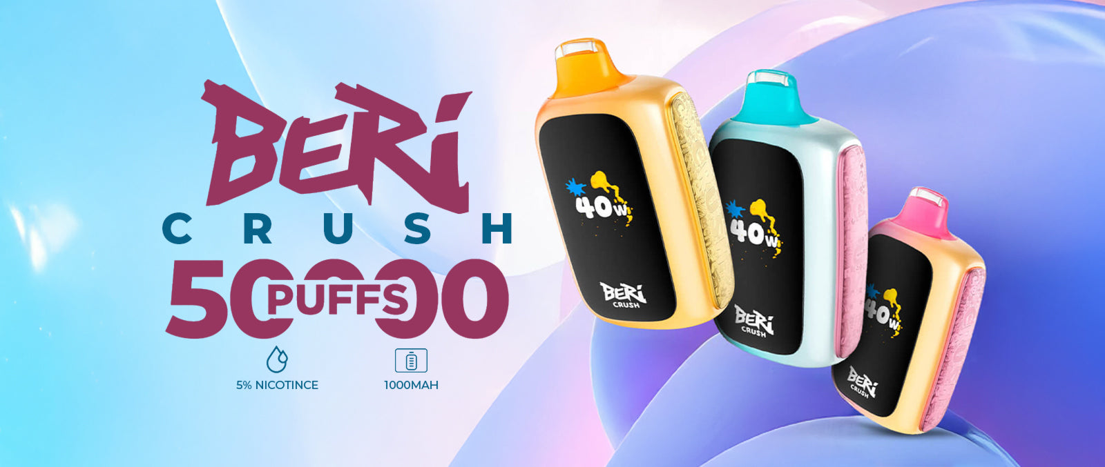 Beri Crush 50K Disposable Vape - Vape Juice Depot