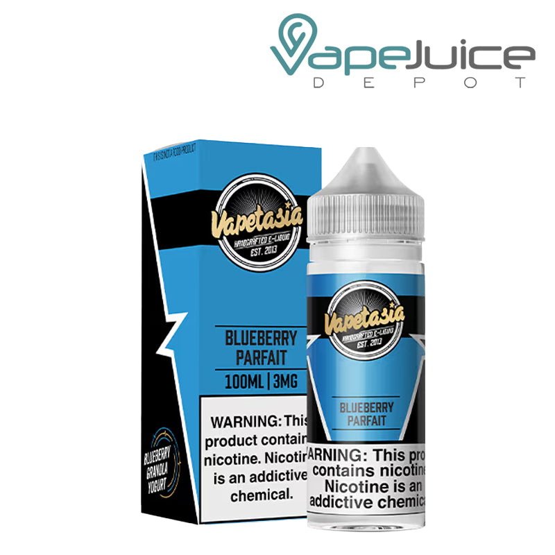 blueberry fuzion vape flavor 60% vg / 40% pg E liquid | UK Vape Shop main image 0