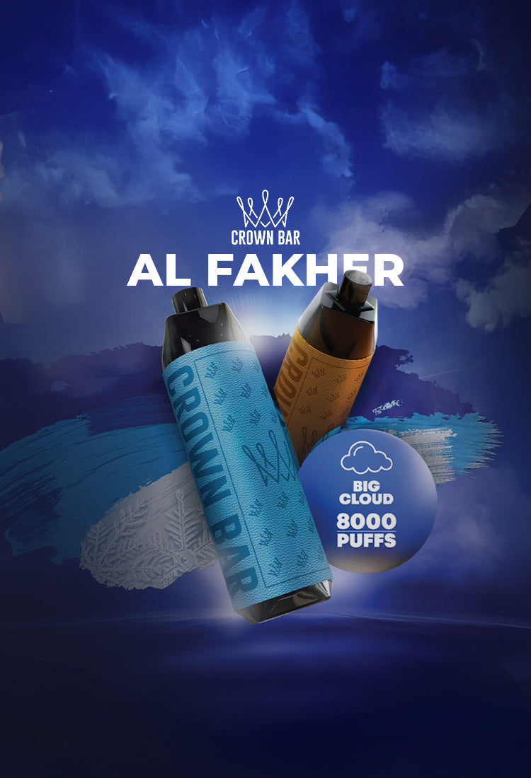 AL Fakher Crown Bar 8000 Pro Disposable