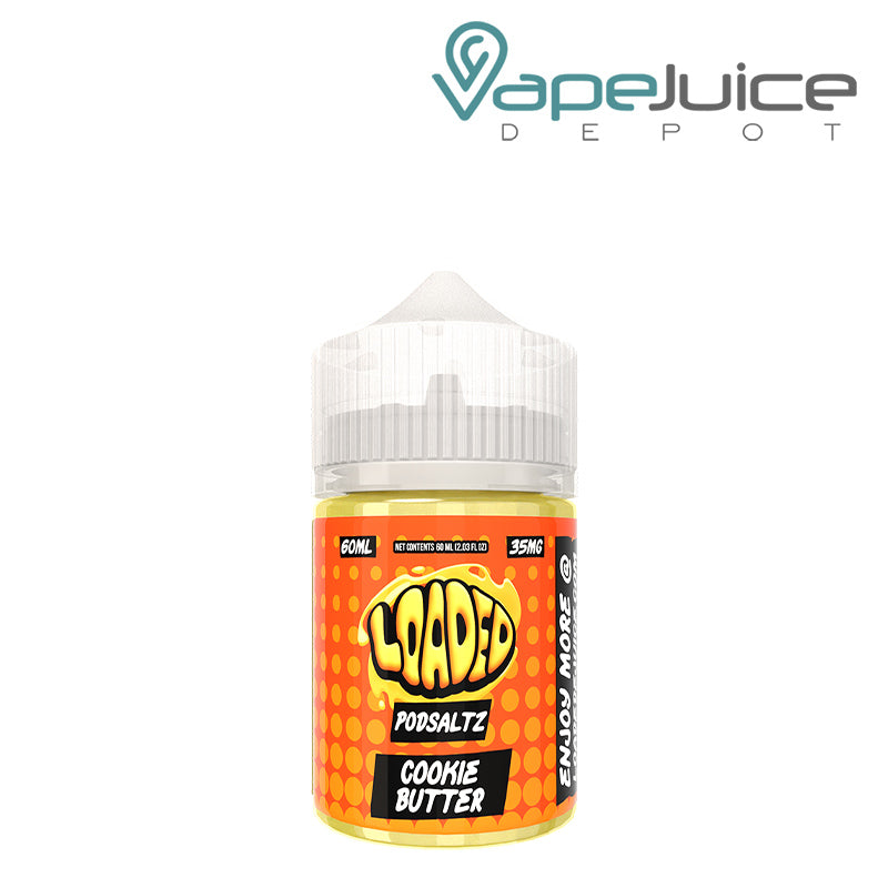 A 60ml bottle of Cookie Butter LOADED Salts - Vape Juice Depot