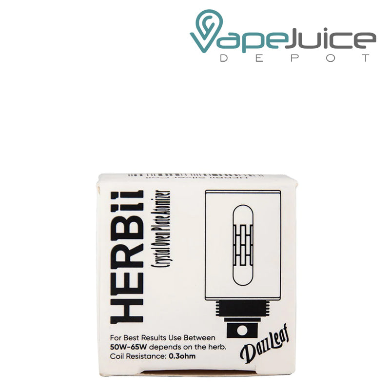 A box of Stainless Steel DazzLeaf Herbii Replacement Coil - Vape Juice Depot