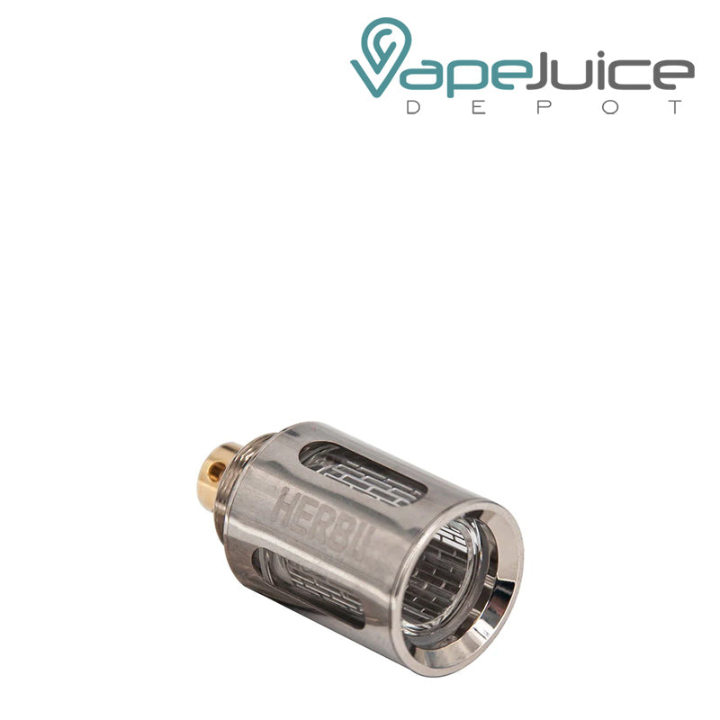 Side view of Stainless Steel DazzLeaf Herbii Replacement Coil - Vape Juice Depot
