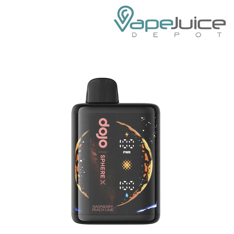 Raspberry Peach Lime Dojo Sphere X 40K Disposable with 360° Surround Screen - Vape Juice Depot