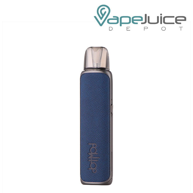 Royal Blue Dotmod DotPod S Pod System Kit with firing button on the side - Vape Juice Depot