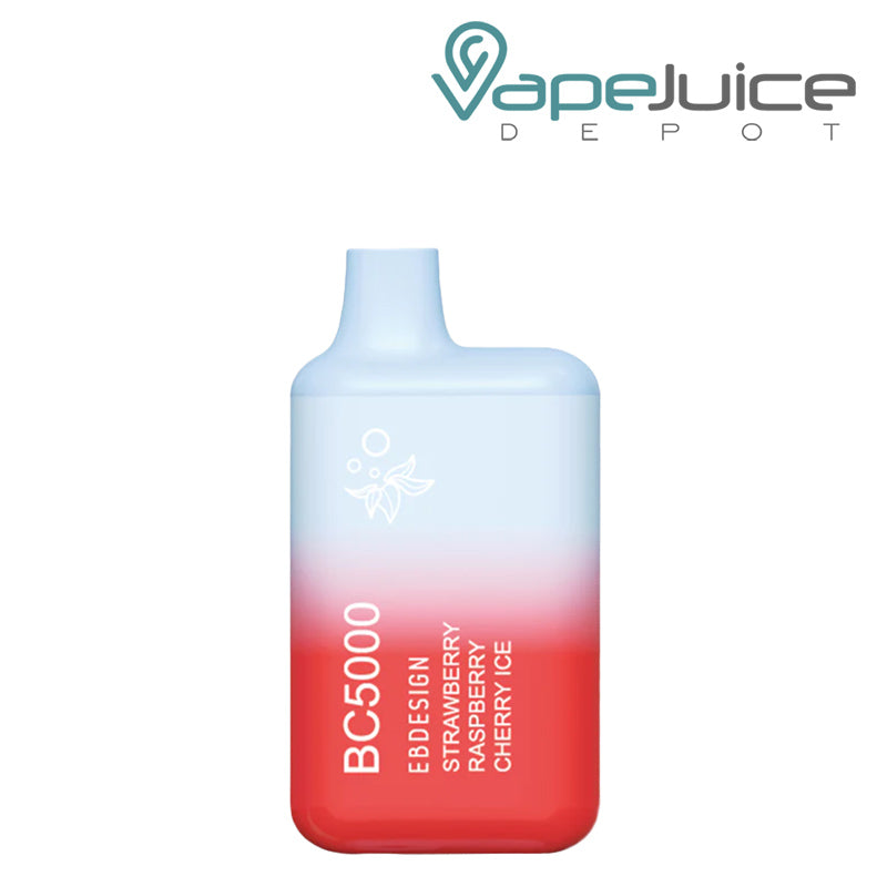 Strawberry Raspberry Cherry Ice Ebar BC5000 4% Nicotine Disposable - Vape Juice Depot