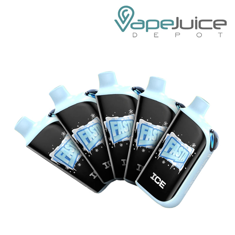 Fasta Burrst V2 37K 5 Pack Bundle Mango Peach Watermelon Ice Edition - Vape Juice Depot