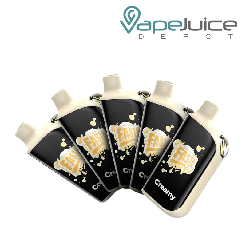 Fasta Burrst V2 37K 5 Pack Bundle Perfect Peach Creamy Edition - Vape Juice Depot