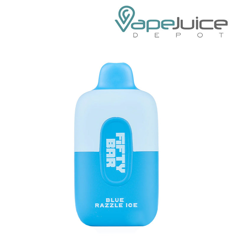 Blue Razzle Ice Fifty Bar 6500 Disposable Vape - Vape Juice Depot
