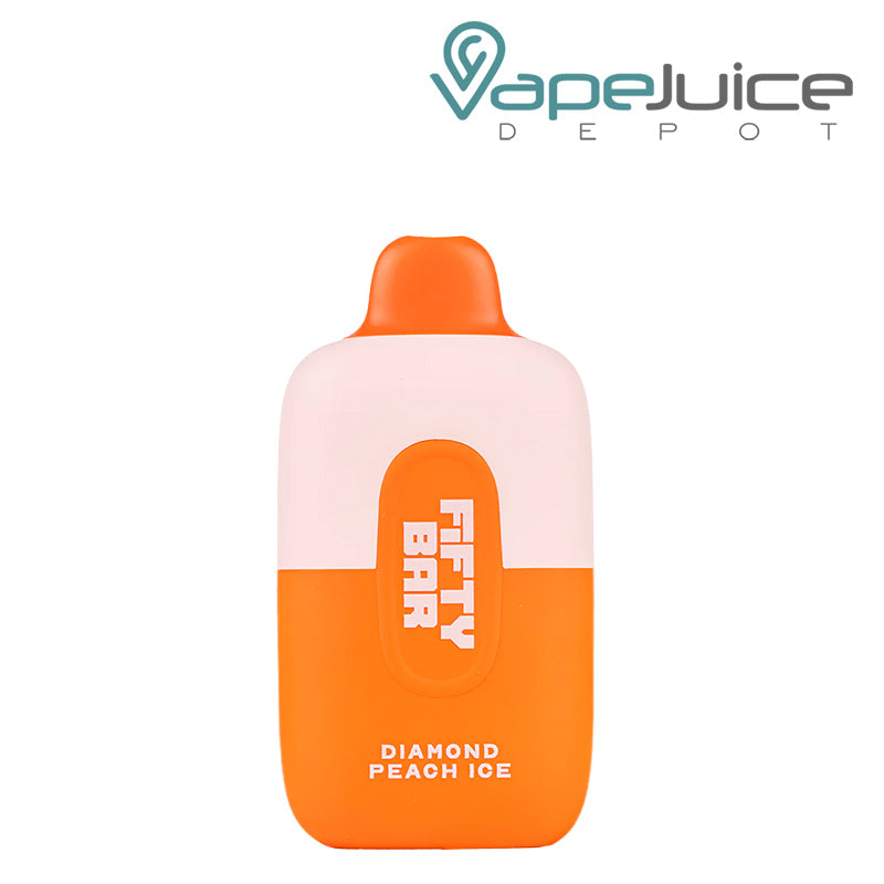 Peach Ice Fifty Bar 6500 Disposable Vape - Vape Juice Depot