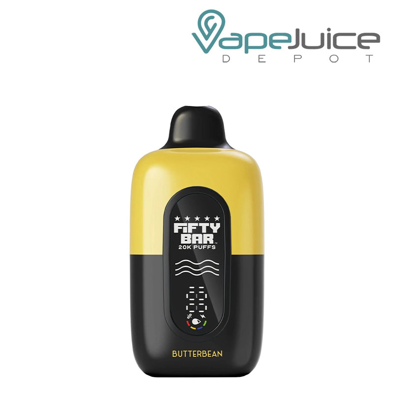 Butterbean Fifty Bar V2 20k Disposable with Full Digital Screen - Vape Juice Depot