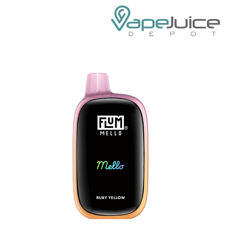 Ruby Yellow Flum Mello 20000 Disposable with HD Screen - Vape Juice Depot