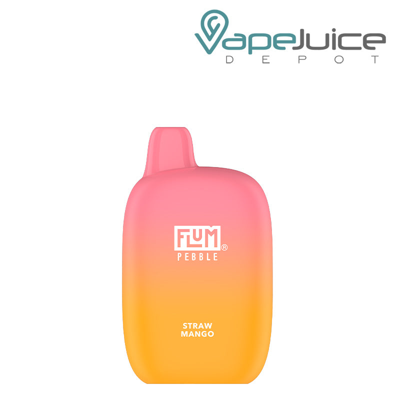 Straw Mango Flum Pebble 6000 Disposable - Vape Juice Depot