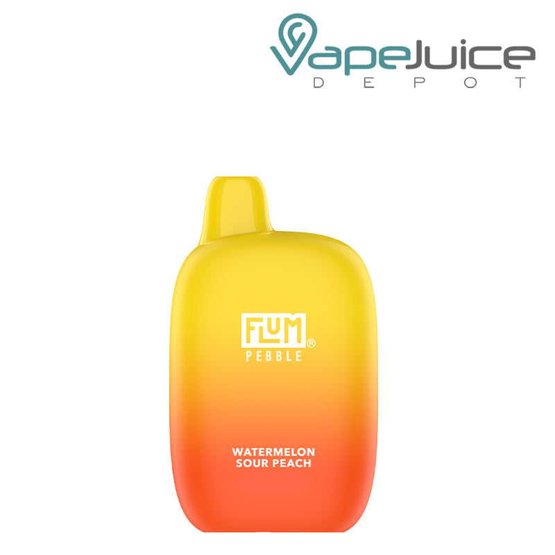 Watermelon Sour Peach Flum Pebble 6000 Disposable - Vape Juice Depot