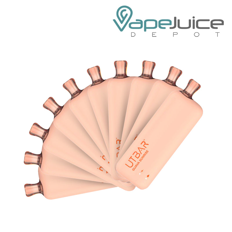 Guava Sunrise Flum UT Bar 6000 10-Pack Bundle - Vape Juice Depot