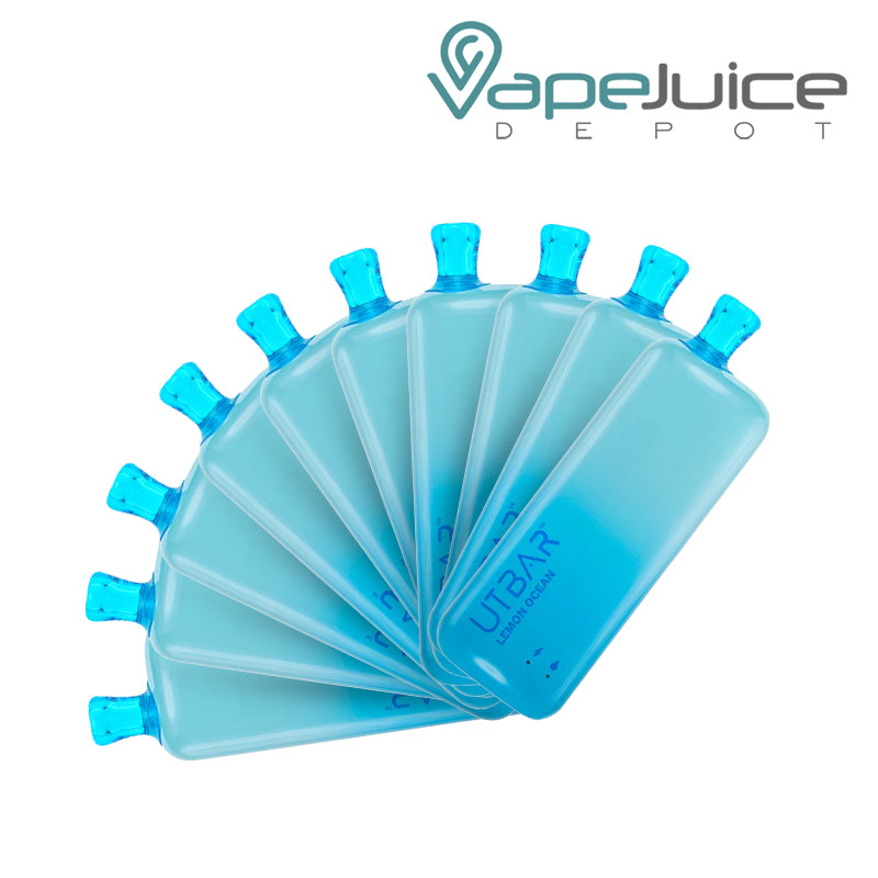 Lemon Ocean Flum UT Bar 6000 10-Pack Bundle - Vape Juice Depot
