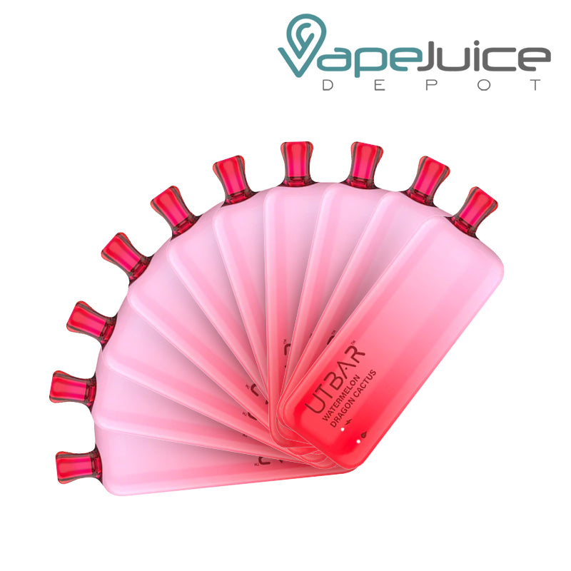 Watermelon Dragon Cactus Flum UT Bar 6000 10-Pack Bundle - Vape Juice Depot