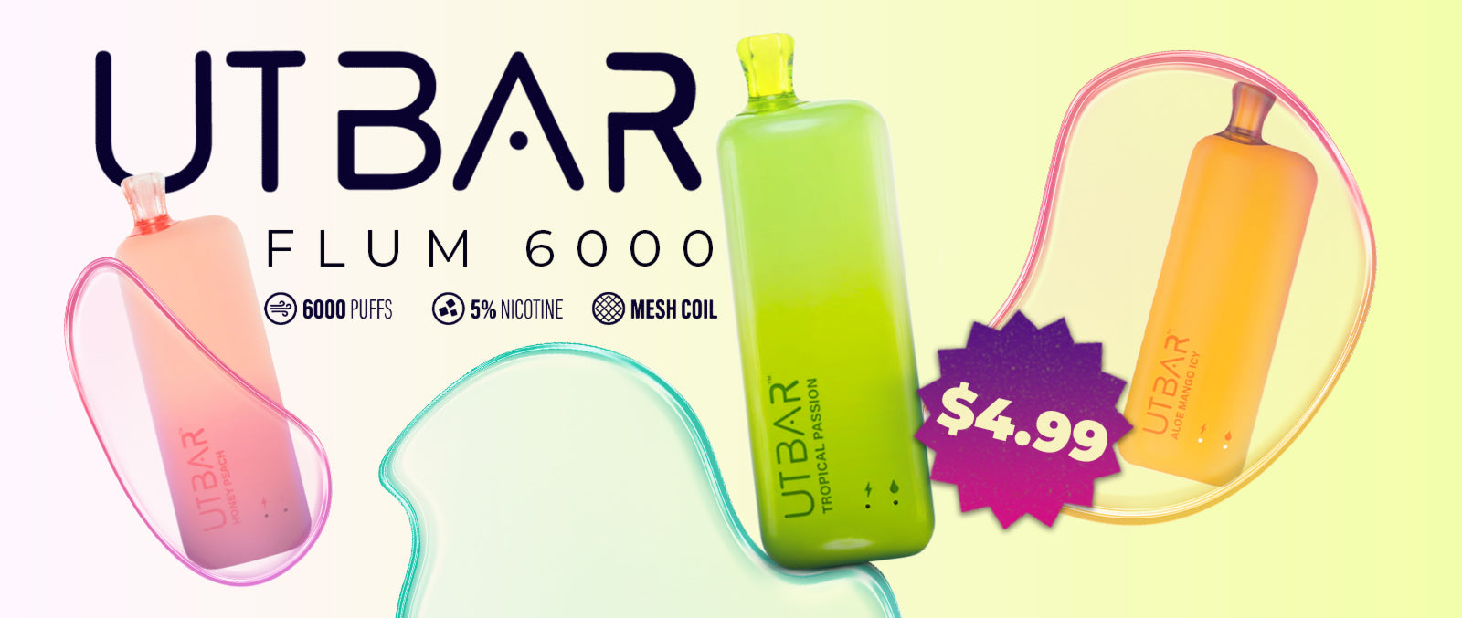 Flum UT Bar 6000 Disposable