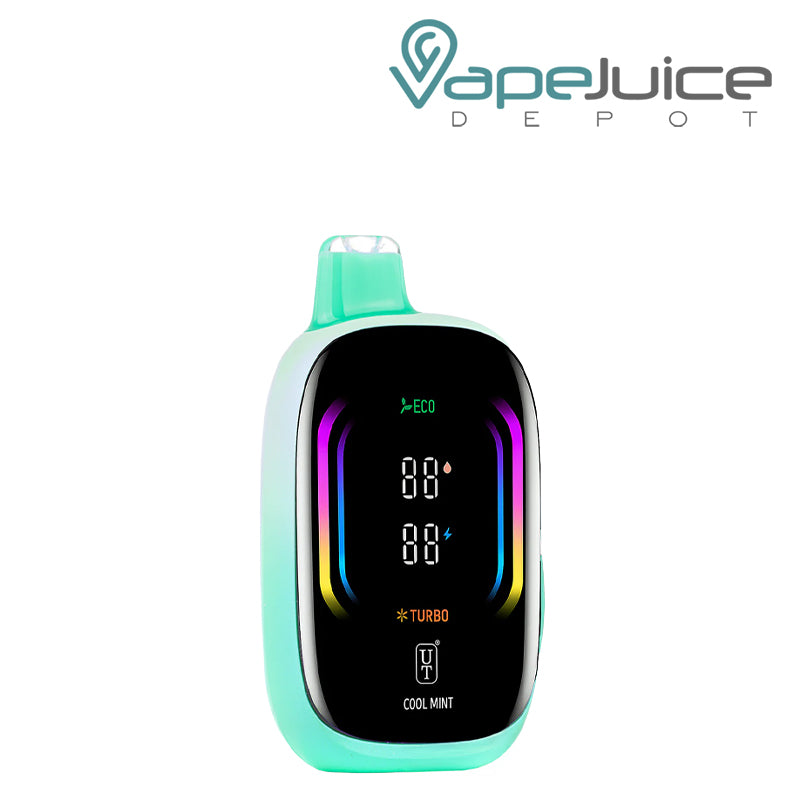 Cool Mint Flum UT Mello Pro 50K Disposable with display full screen - Vape Juice Depot