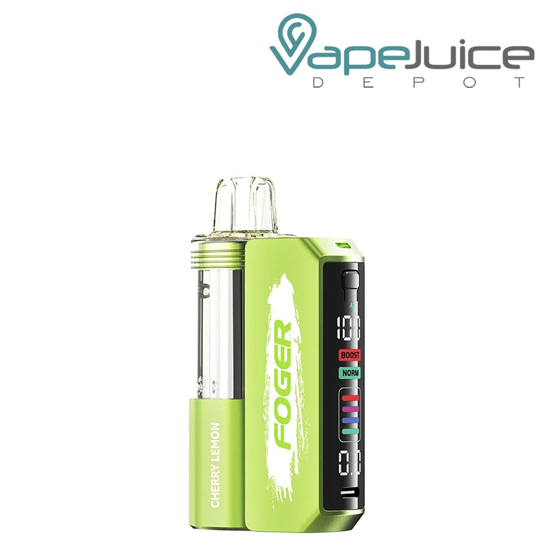 Cherry Lemon Foger Switch Pro Disposable Vape Kit with smart screen display - Vape Juice Depot