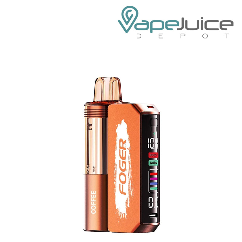 Coffy Foger Switch Pro Disposable Vape Kit with smart screen display - Vape Juice Depot