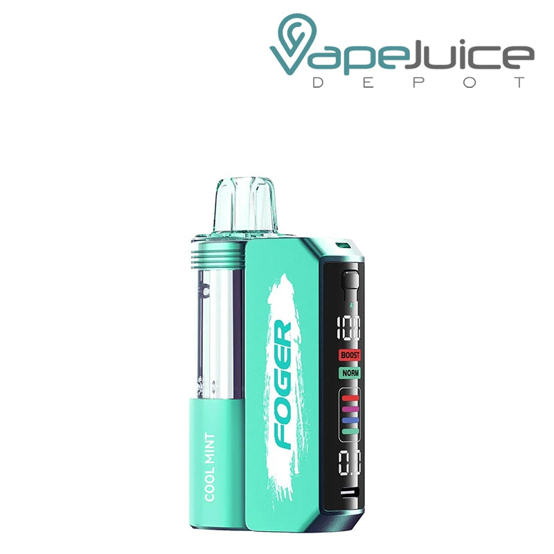 Cool Mint Foger Switch Pro Disposable Vape Kit with smart screen display - Vape Juice Depot