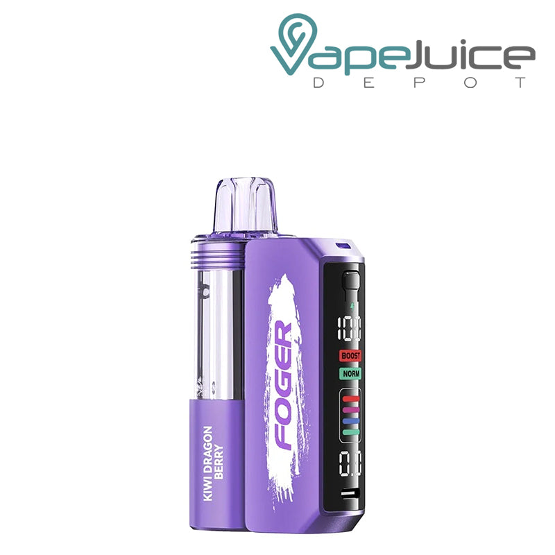 Kiwi Dragon Berry Foger Switch Pro Disposable Vape Kit with smart screen display - Vape Juice Depot