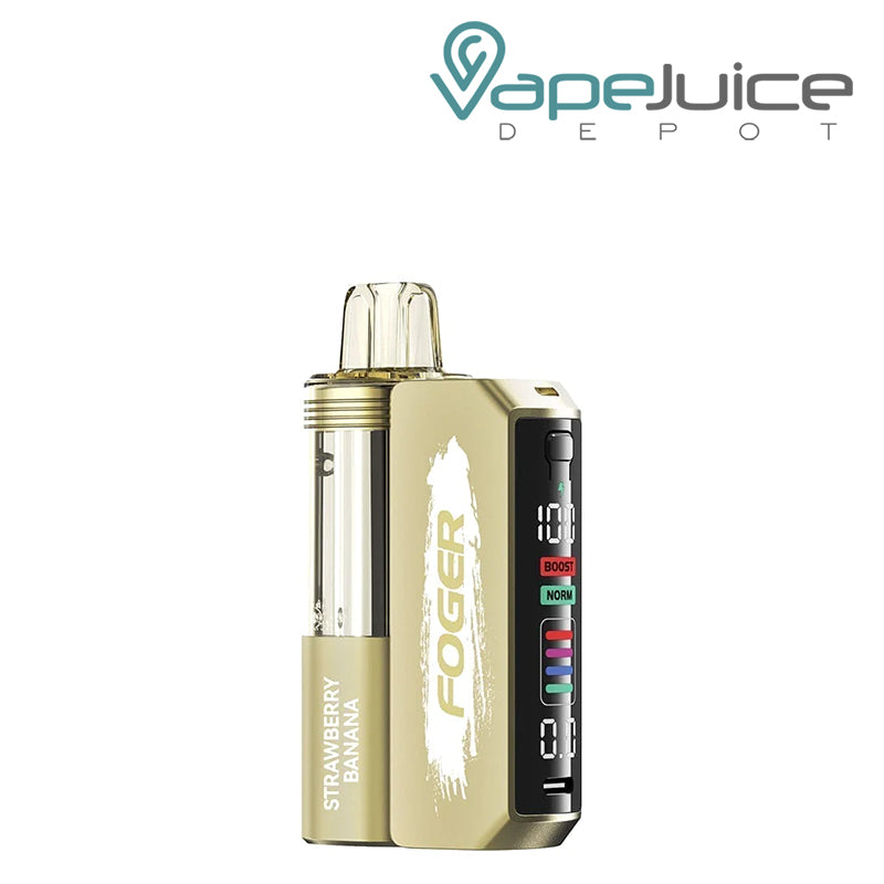 Strawberry Banana Foger Switch Pro Disposable Vape Kit with smart screen display - Vape Juice Depot