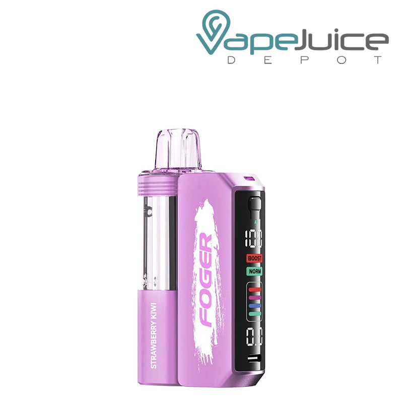 Strawberry Kiwi Foger Switch Pro Disposable Vape Kit with smart screen display - Vape Juice Depot