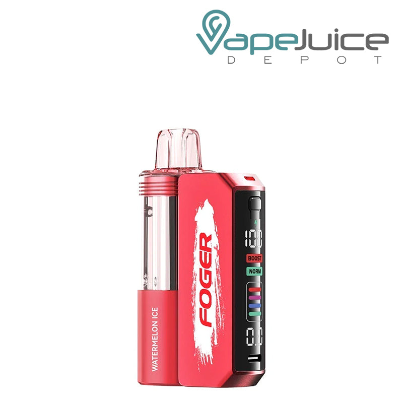 Watermelon Ice Foger Switch Pro Disposable Vape Kit with smart screen display - Vape Juice Depot