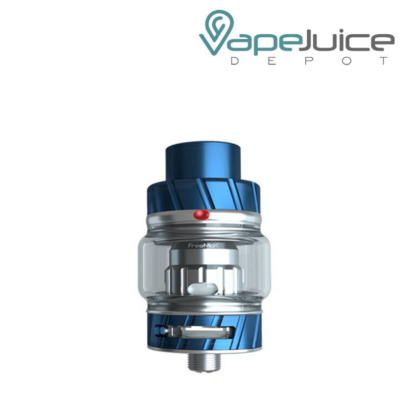 Metal Blue FreeMax FireLuke 2 Sub Ohm Tank - Vape Juice Depot