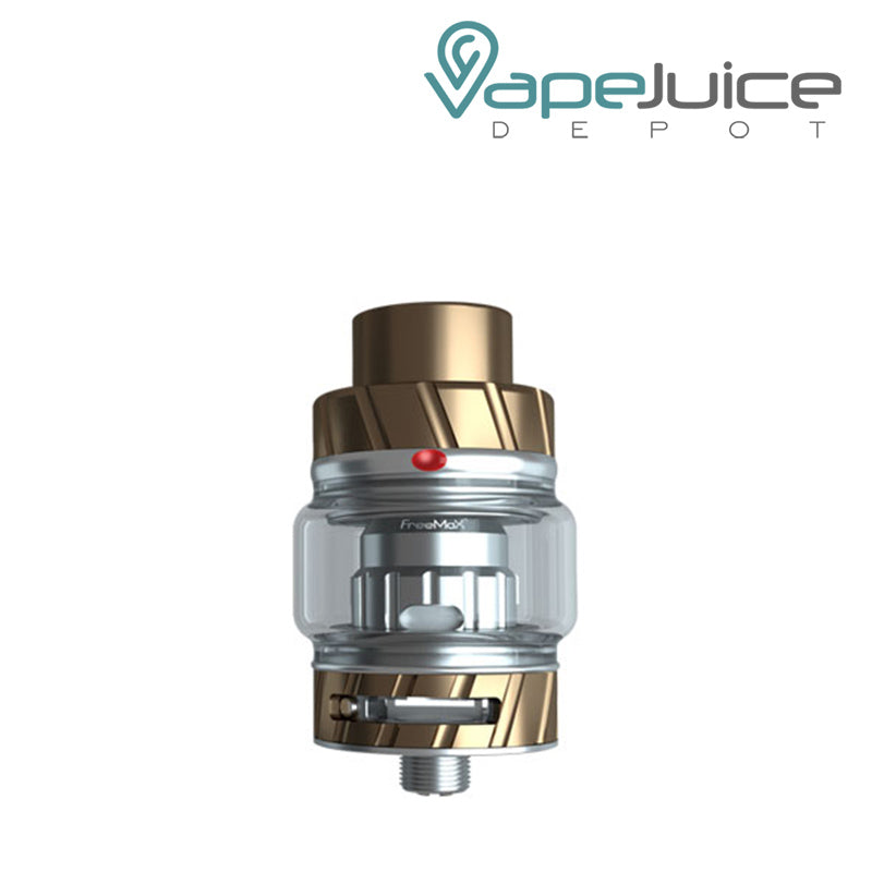 Metal Golden FreeMax FireLuke 2 Sub Ohm Tank - Vape Juice Depot