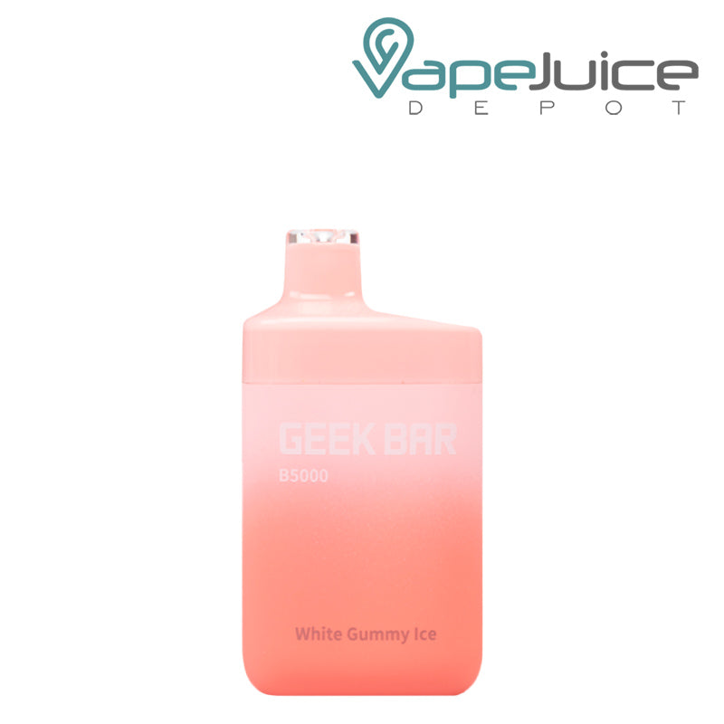White Gummy Ice Geek Bar B5000 Disposable - Vape Juice Depot