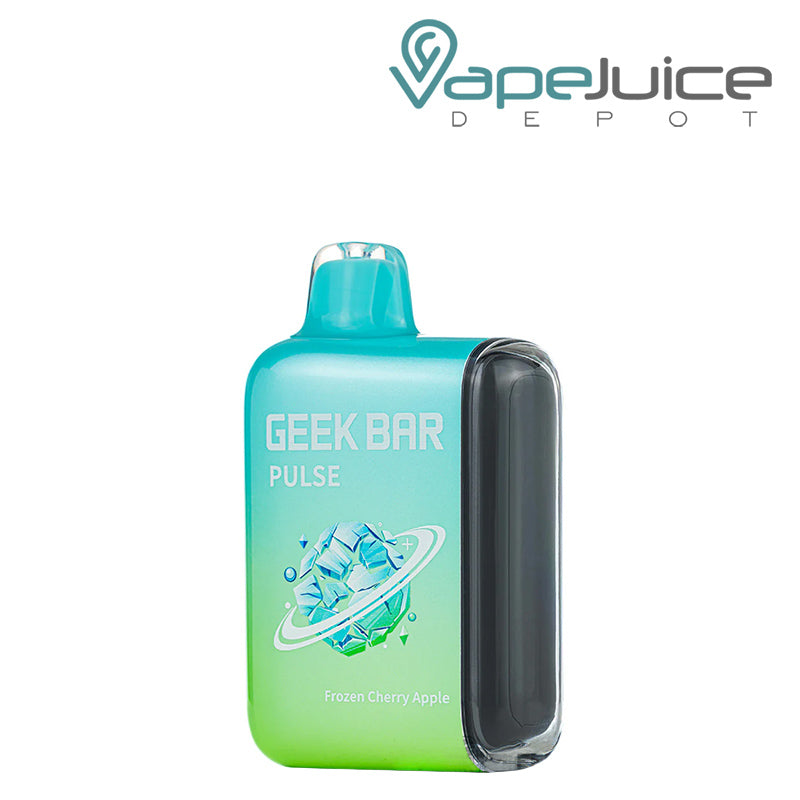 Frozen Cherry Apple Geek Bar Pulse 15K Frozen Edition Disposable with a display screen on the side - Vape Juice Depot