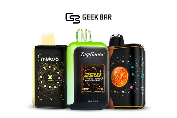 Pink & Blue Geek Bar Taste Guide