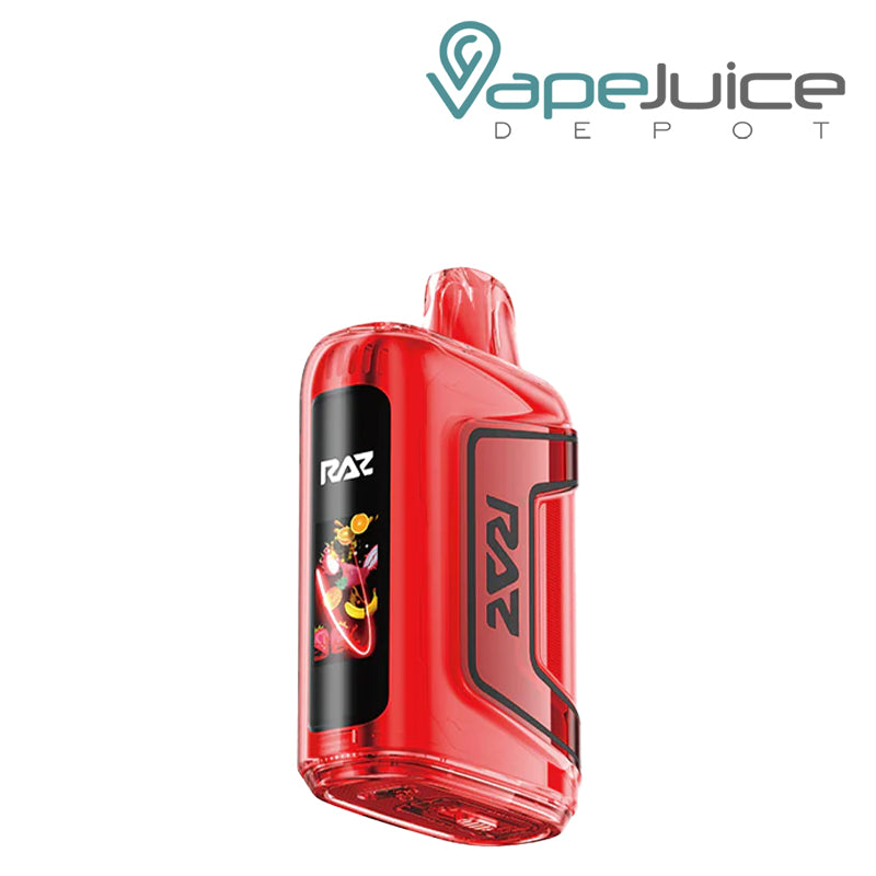 Black Cherry Peach Geek Vape RAZ TN9000 Disposable  and a 0.96″ HD Display Screen with eLiquid/ Battery Indicators- Vape Juice Depot