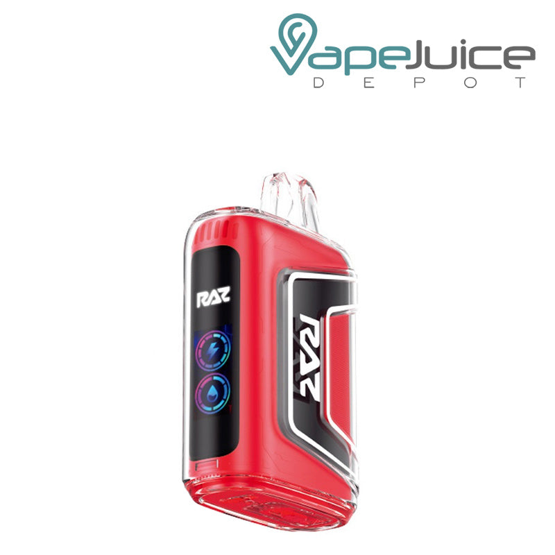 Cherry Lemon Geek Vape RAZ TN9000 Disposable  and a 0.96″ HD Display Screen with eLiquid/ Battery Indicators- Vape Juice Depot