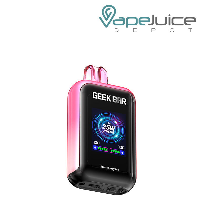 Strawberry Ice Geek Bar Skyview 25K Disposable with TFT Large Screen - Vape Juice Depot