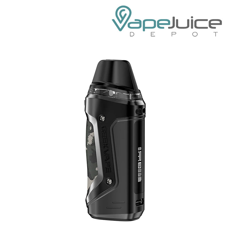 Midnight Dark GeekVape AN2 Pod System Kit with display screen on the side - Vape Juice Depot