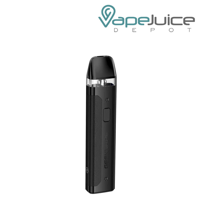 Black GeekVape AQ (Aegis Q) Pod Kit with a firing button - Vape Juice Depot