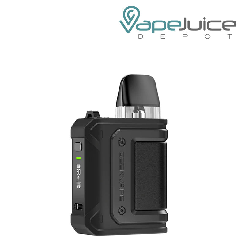 Black GeekVape Aegis Hero Q 30W Kit with firing button - Vape Juice Depot