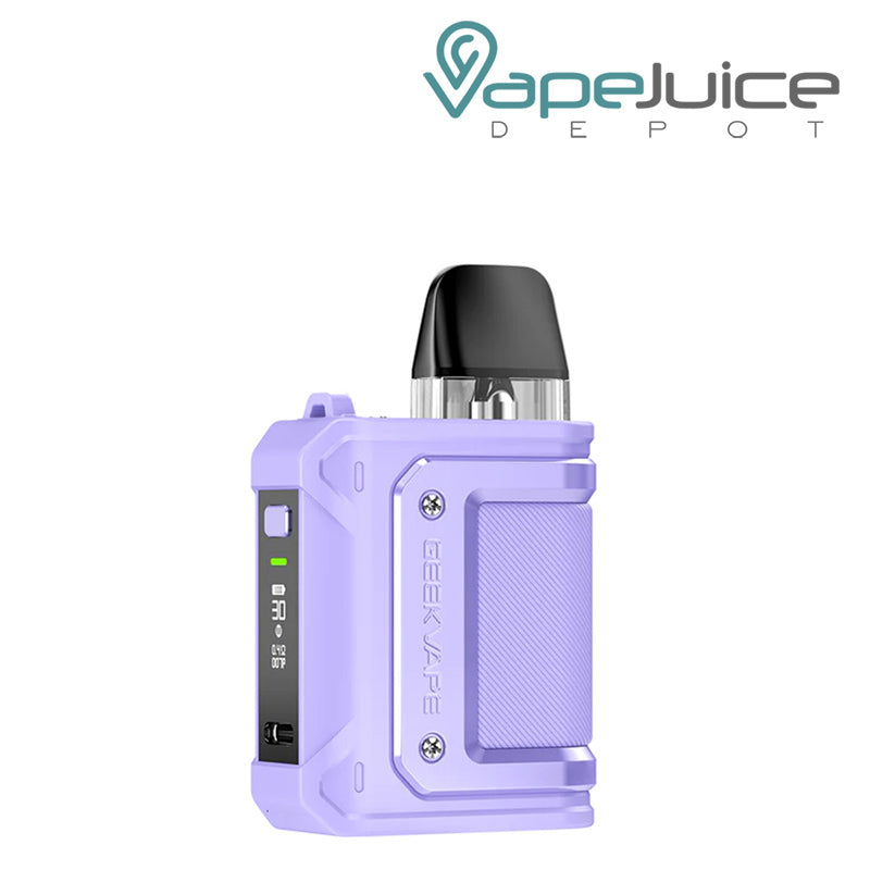 Purple GeekVape Aegis Hero Q 30W Kit with firing button - Vape Juice Depot