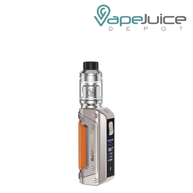 Titanium Gray GeekVape Aegis Solo III Kit with Firing button - Vape Juice Depot