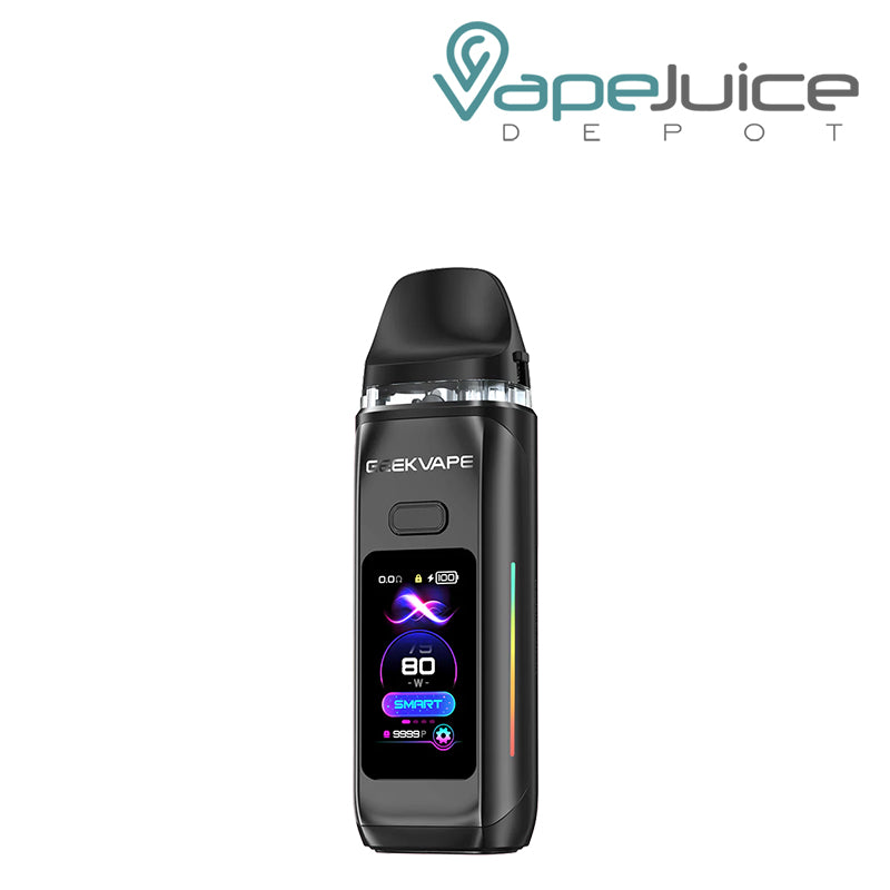 Spaceblack GeekVape Digi Max Pod System Kit with its smart screen - Vape Juice Depot