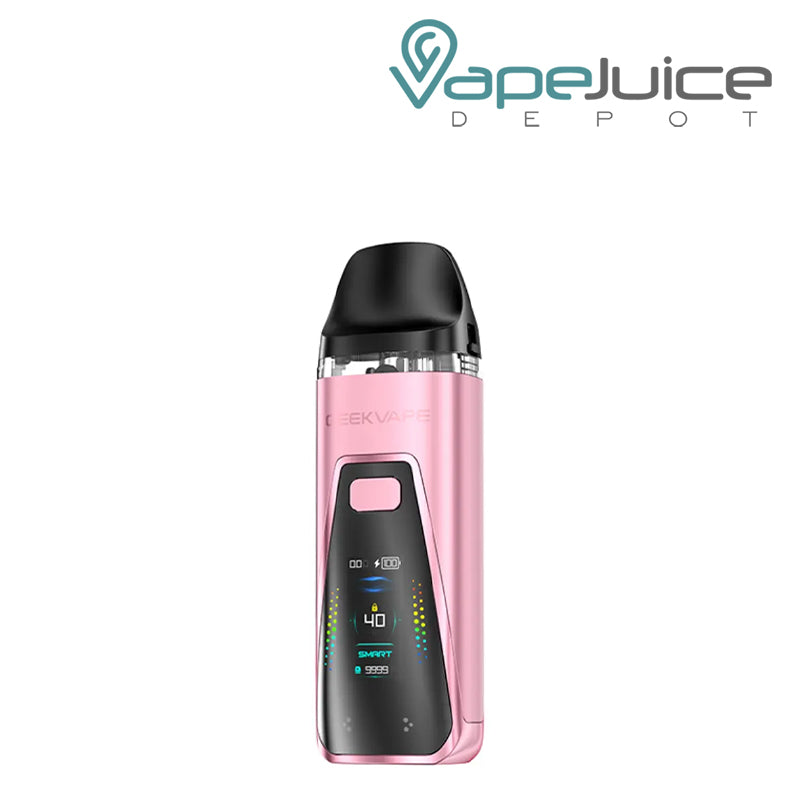 Sakura Pink GeekVape Digi Pro Pod System Kit with its smart screen - Vape Juice Depot