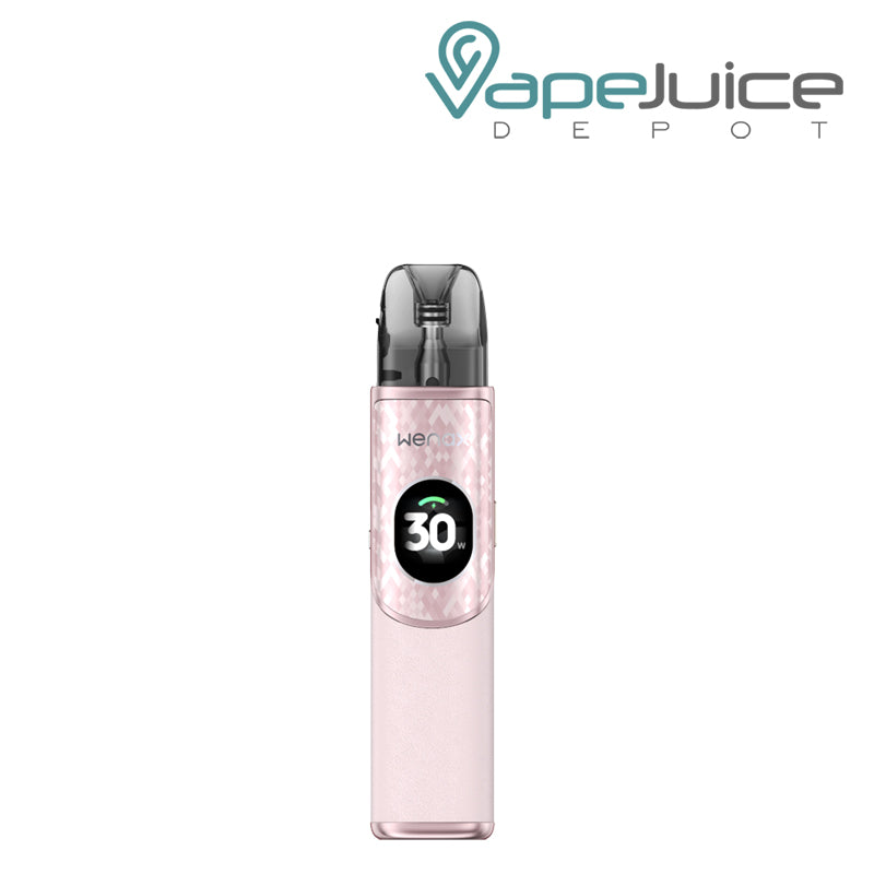 Powder Pink GeekVape Wenax Q2 Pod Kit with digital screen - Vape Juice Depot