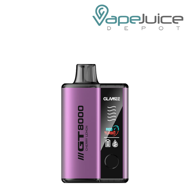 Cherry Lemon Glamee GT8000 Disposable with LED Screen - Vape Juice Depot