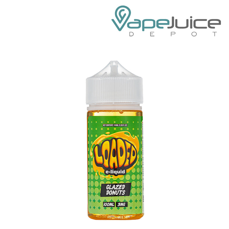 A 100ml bottle of Glazed Donuts LOADED eLiquid - Vape Juice Depot