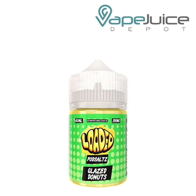 A 60ml bottle of Glazed Donut LOADED Salts - Vape Juice Depot